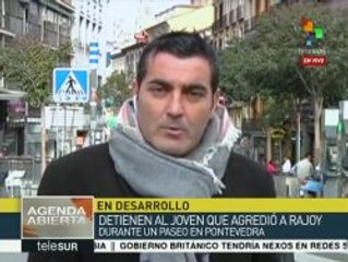 Partidos políticos de España condenan agresión a Rajoy