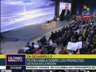 Putin: Ahorramos recursos al no invertir en proyectos no prioritarios