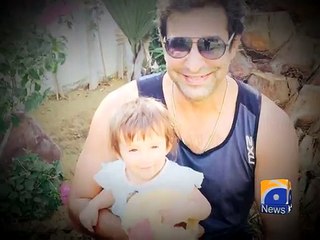 Wasim Akram tweets a photo of her little princess