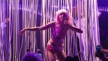 Miley Cyrus Strips Off Clothes During BB Talk Performance