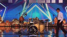 Will the Judges march the beat of Aruns bongo drum? | Britains Got Talent 2015