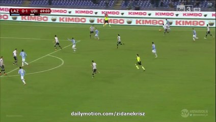 Goal Alessandro Matri - Lazio 1 - 1 Udinese Coppa Italia 17.12.2015 HD