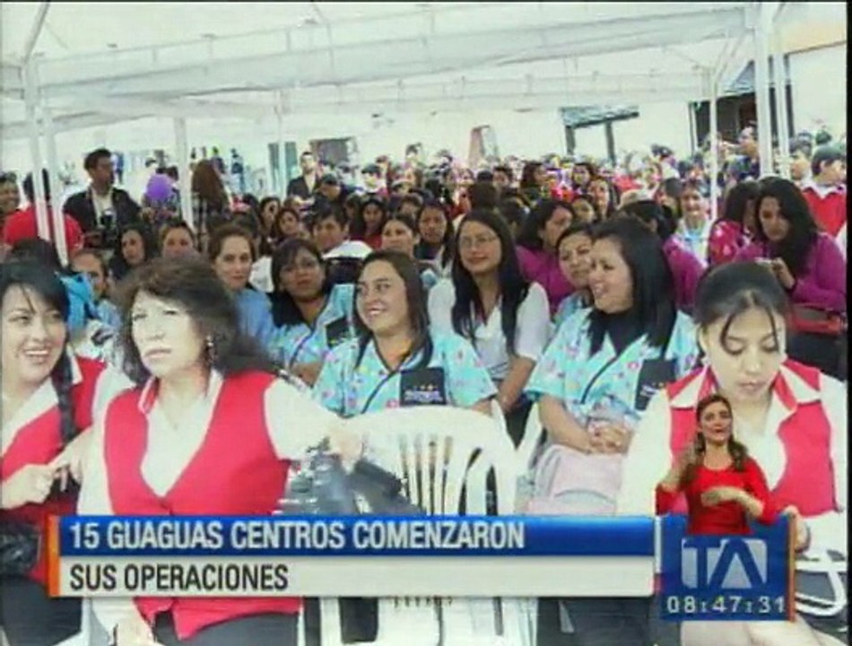 15 Guaguas Centros comenzaron sus operaciones