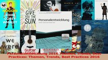 Download  Personalentwicklung 2016 Themen Trends Best Practices Themen Trends Best Practices 2016 Ebook Frei