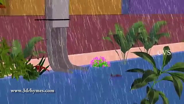 Itsy bitsy spider Incy wincy spider 3D Animation English Nursery rhyme song for children