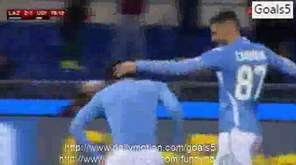 Danilo Cataldi Goal Lazio 2 - 1 Udinese Coppa Italia 17-12-2015