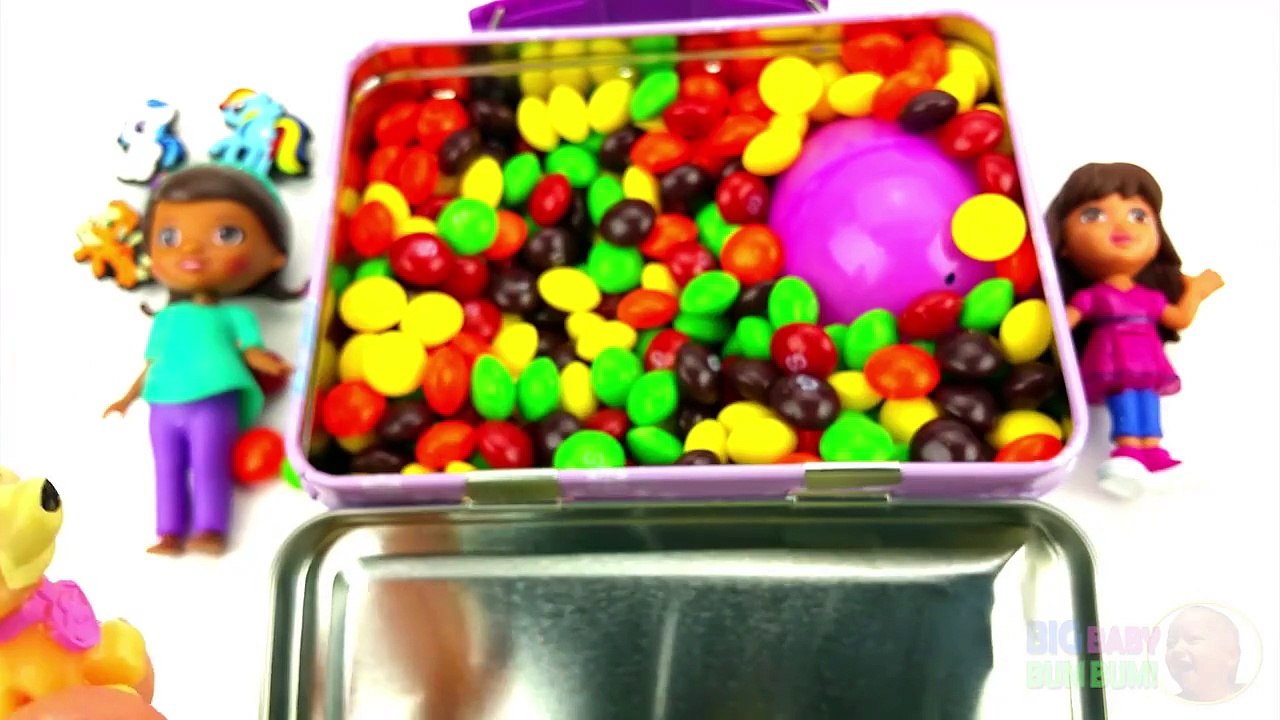 Surprise Eggs Frozen Lunchbox MLP Dora the Explorer + My Little Pony Disney Toys