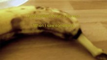 Une araignée dans une banane
