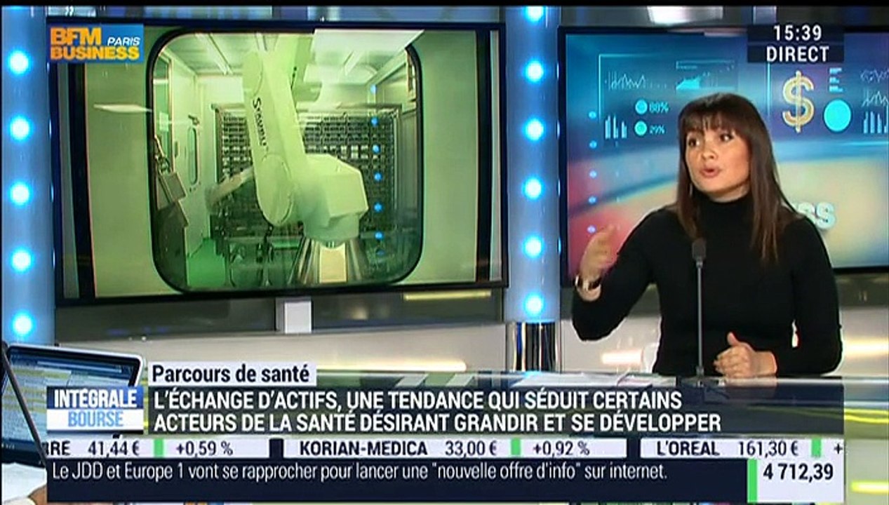 Le parcours de santé: L'échange d'actifs, une nouvelle stratégie des grands laboratoires pharmaceutiques - 17/12