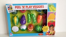 Spielzeug Gemüse schneiden Velcro Obst Schale N Play Veggies Spielplatzgeräte