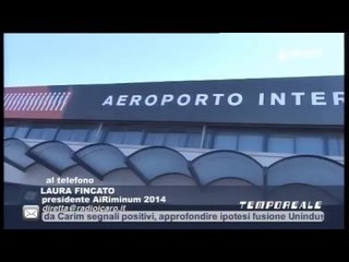 A Tempo Reale si parla dell'aeroporto Fellini con Fincato (AiRiminum) e Sensoli (M5S)