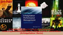 Download  Erfolgsfaktor Performance Management Leistungsbereitschaft einer aufgeklärten Generation PDF Frei