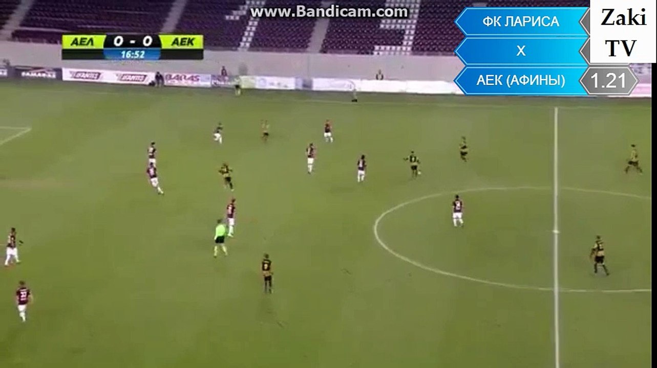 Greek Cup AE Larisa - AEK Athens 0-1 Djebbour - video Dailymotion
