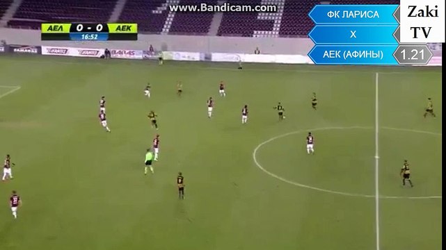 Greek Cup AE Larisa - AEK Athens 0-1 Djebbour