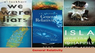 Read  General Relativity Ebook Free