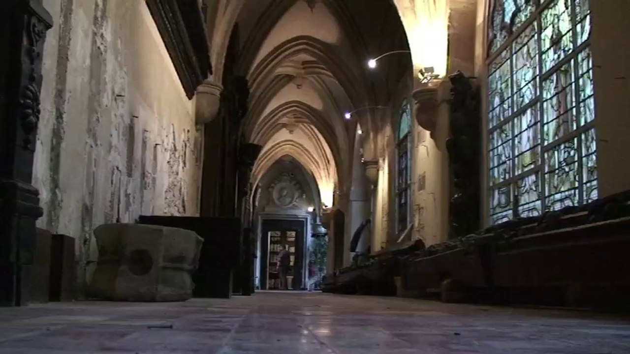 Le déménagement de la galerie des bois - Musée des Antiquités Rouen - 2007