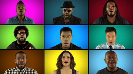 Jimmy Fallon, The Roots & l'équipe de Star Wars chantent a cappella des musiques cultes-The Tonight Show du 15/12/15 sur MCM!