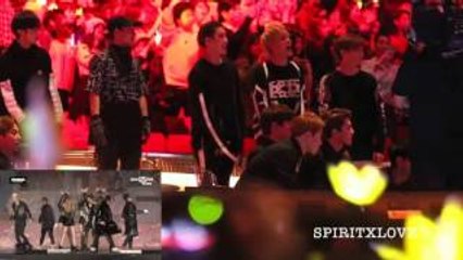 Monsta X ft. EXO Reaction to Bigbang [MAMA] 2015 Fancam Part 3