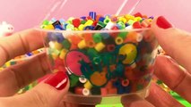 Rainbow Dippin Dots Surprise Toys Hello Kitty Peppa Pig Masha i Medved Toy Videos