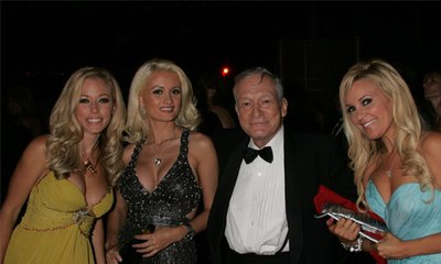 Hugh Hefner With His Girlfriends Over The Years