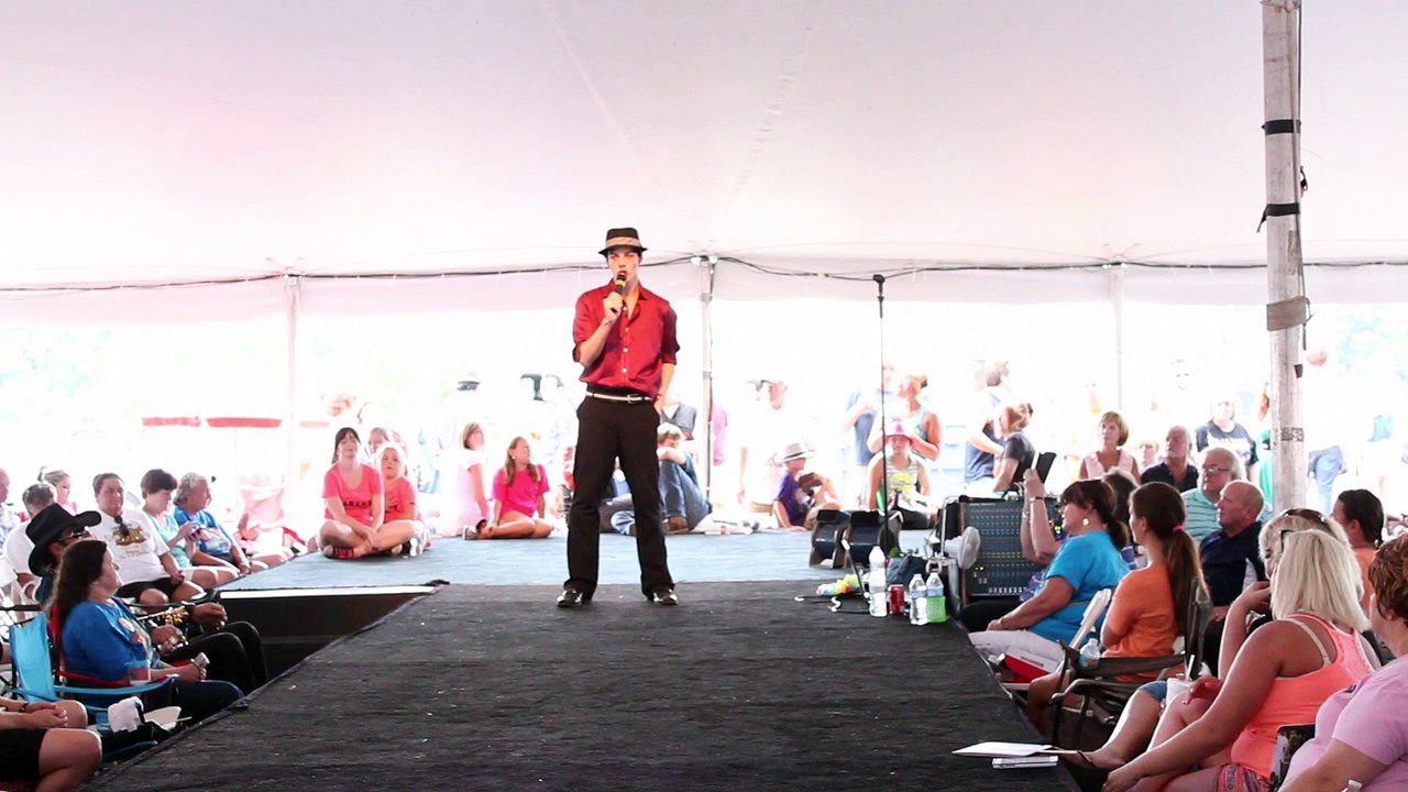 Alex Swindle sings 'I Was The One' Elvis Week 2015