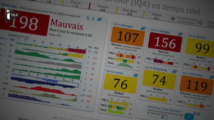 En Chine l'air a un prix: 20 euros pour 150 bouffées d'oxygène