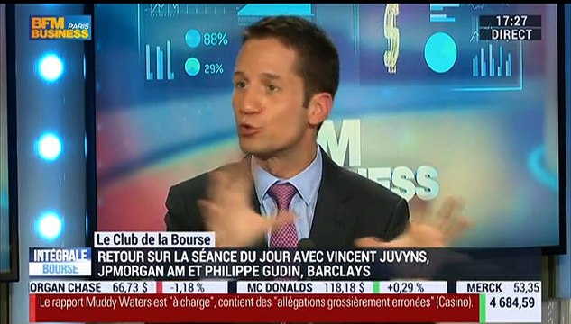 Le Club de la Bourse: Vincent Juvyns, Philippe Gudin et Mikaël Jacoby - 17/12