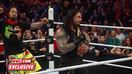 Off-air- Roman Reigns opens up about his WWE World Heavyweight Title win