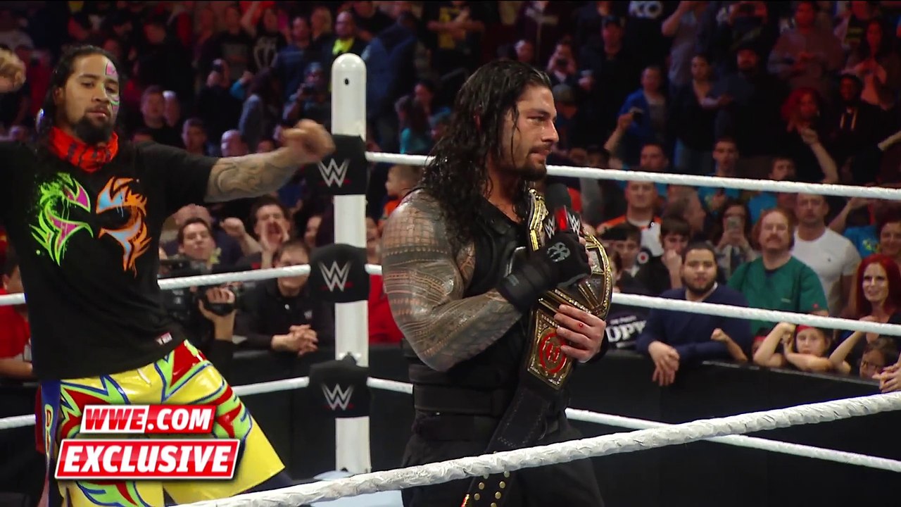 Off-air- Roman Reigns opens up about his WWE World Heavyweight Title win