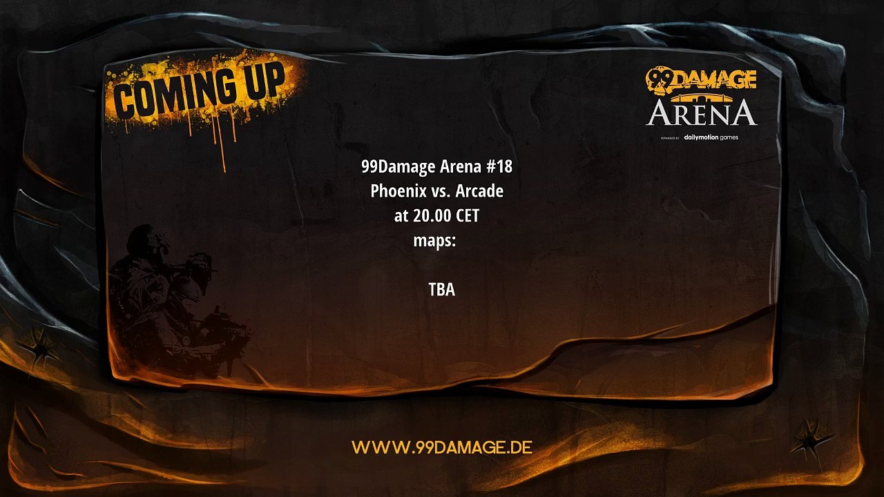 Phoenix vs Arcade @20.00cet + Phoenix vs the winner @21cet  99Damage Arena (207)