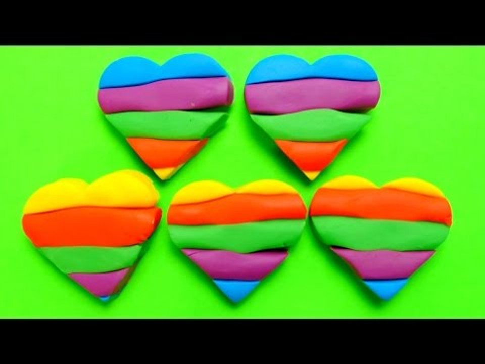 Play-Doh Love Heart Surprise Toys Unboxing
