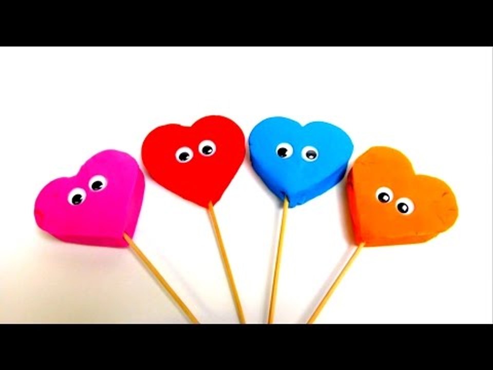 Cake Pop Play-Doh Ice Cream Heart Surprise Toys