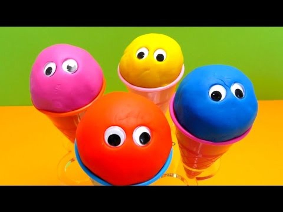 Play-Doh Ice Cream Cone Surprise Egg Toys