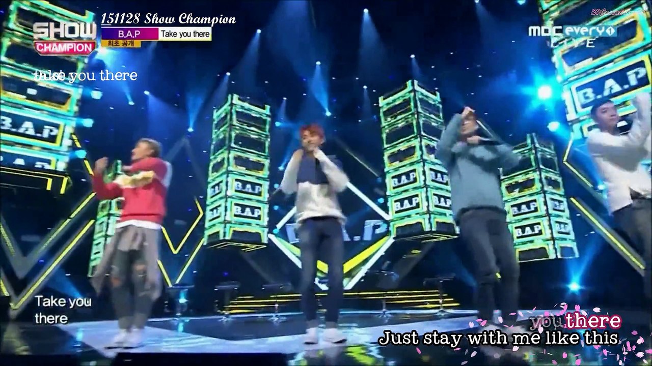 [ENG + ROM + KARA SUB] 151128 B.A.P - Take You There LIVE