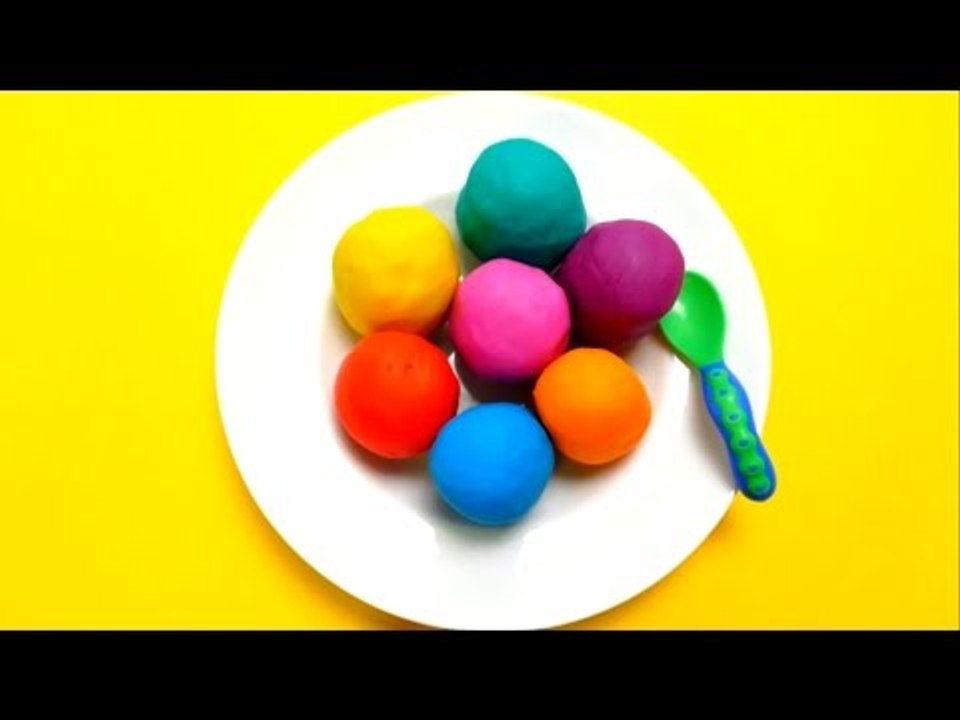 7 Play-Doh Ice Cream Surprise Balls with Toys