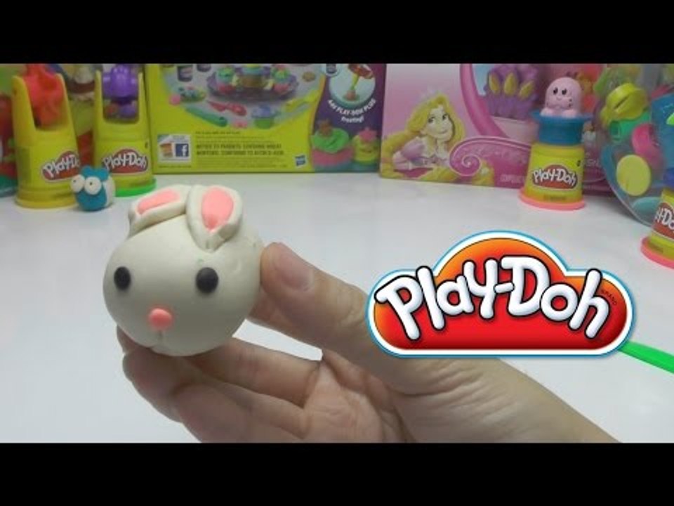 Play-Doh - How to Make a Funny Bunny DIY