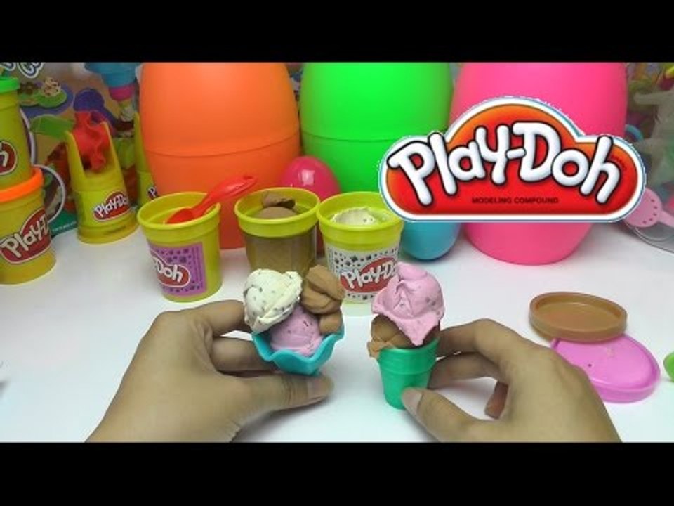 Play Doh Sweet Shoppe Ice Cream Cups Special Colors