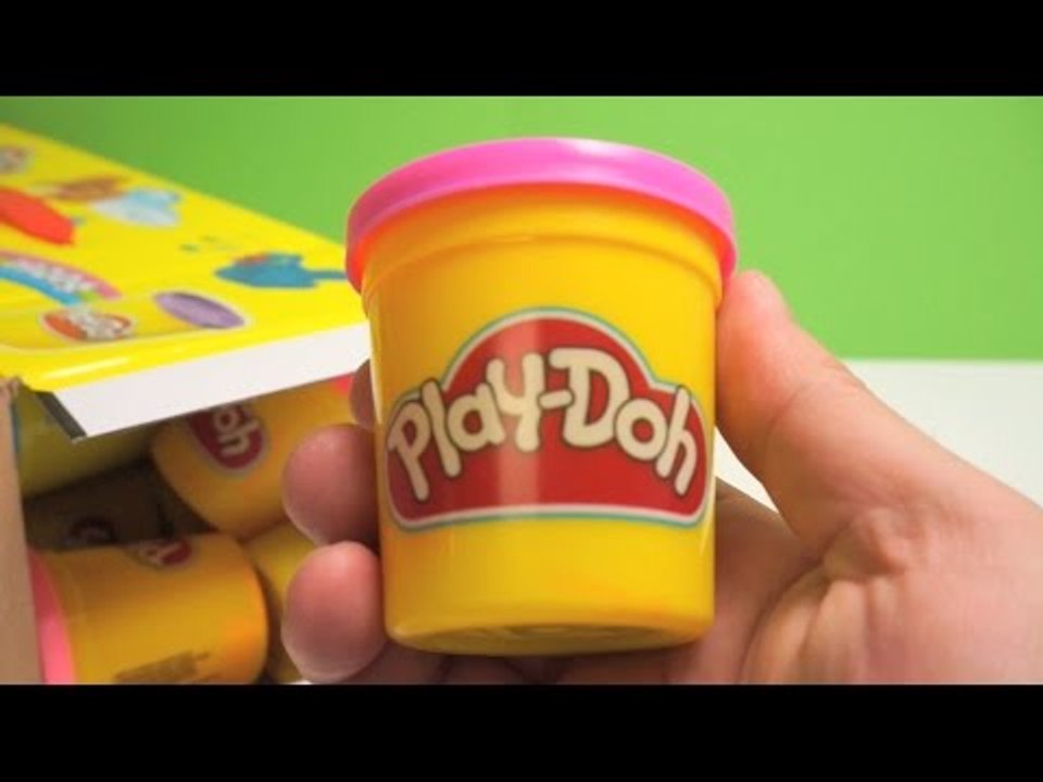 PlayDoh 24 Pack Colours Unboxing