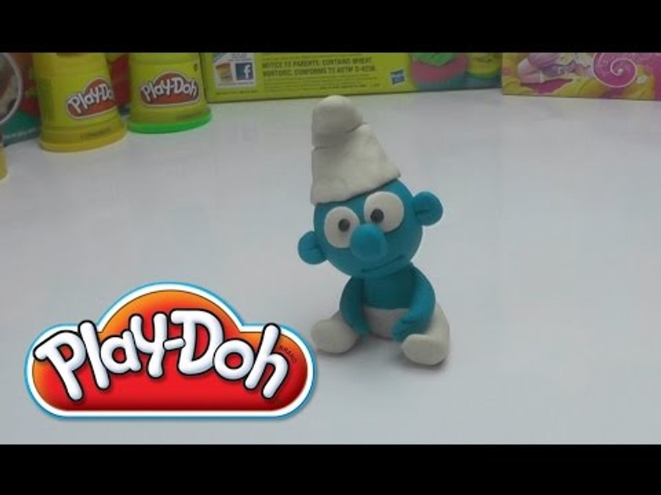 Smurf -  How to make with PLAY DOH DIY