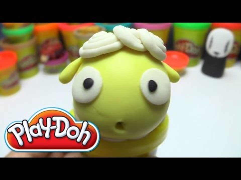 Play-Doh Funny Yellow Sheep - DIY - How to do