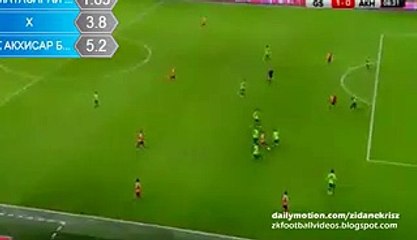 Umut Bulut amazing  Goal  - Galatasaray 1 - 0 Akhisar Belediye 17.12.2015 HD