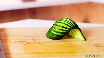 Crazy Cool Cucumber Garnish