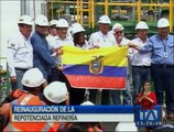 La Refinería de Esmeraldas volverá a operar al 100% de su capacidad