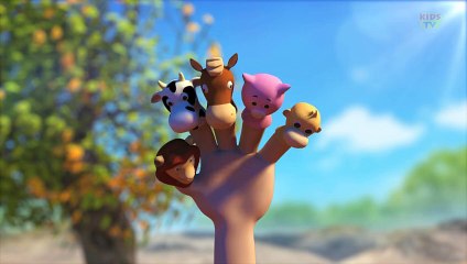 Finger Family Animals | Animals Cartoons Finger Family | 3D Nursery Rhyme