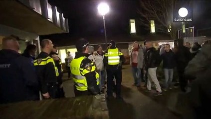 أعمال شغب وعنف رفضا لاستقبال اللاجئين في إحدى البلدات بهولندا