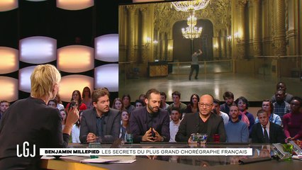 Benjamin Millepied backstage - Le Grand Journal - Canal +