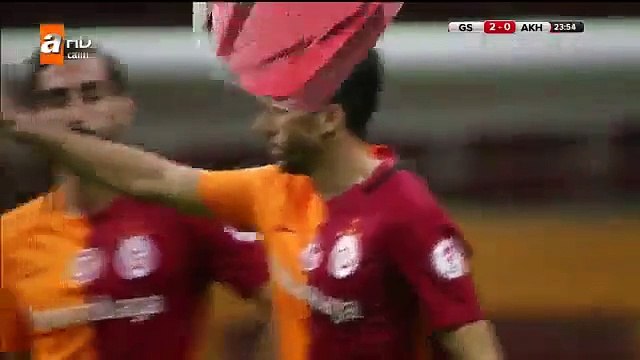 2-0 Bilal Ku0131sa Goal Turkey Turkiye Kupasi R4 Group E - 17.12.2015, Galatasaray SK 2-0 Akhisar Bld
