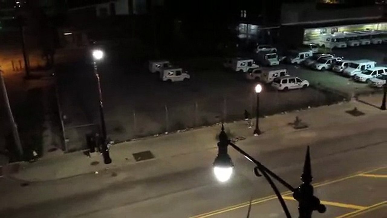 Hood Negroes Shoot Fireworks At Each Other
