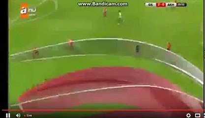 Galatasaray 1st BIG CHANCE GALATASARAY 2-0 AKHISAR 17-12-2015