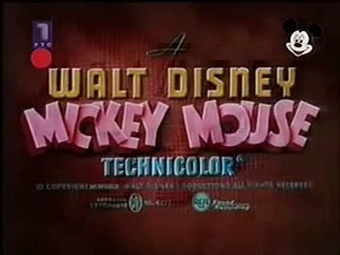 Mickey Mouse Cartoon - Miki Maus Español - Tragač 1939